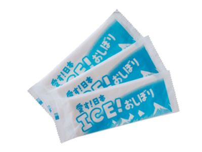 愛す!日本 ICE!おしぼり 平 (既製品)